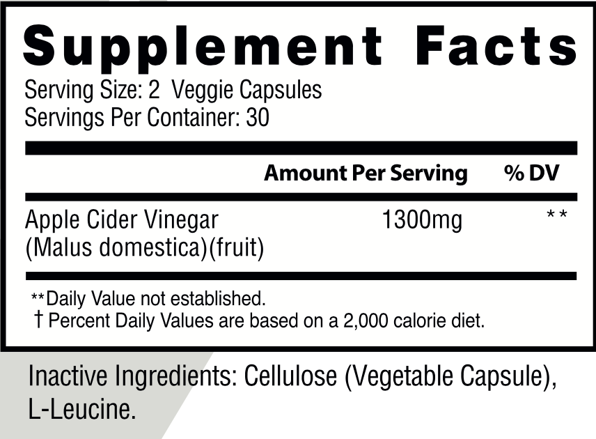 Apple Cider Vinegar Capsules