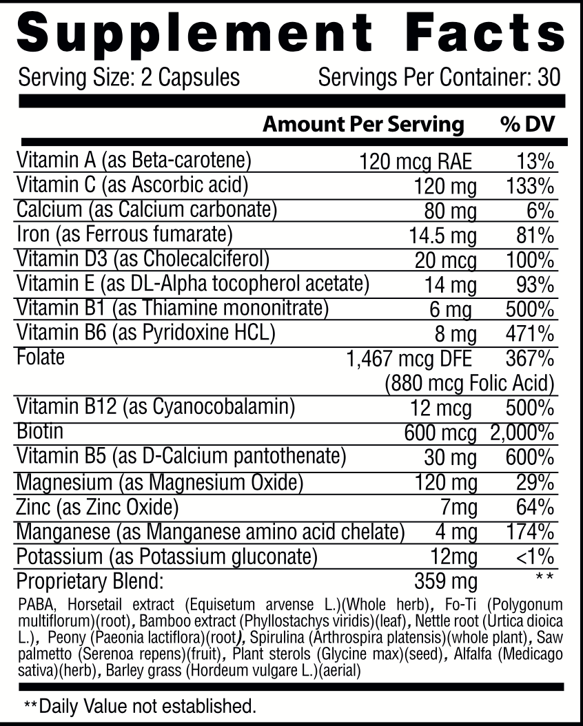 Hair Skin & Nails Capsules