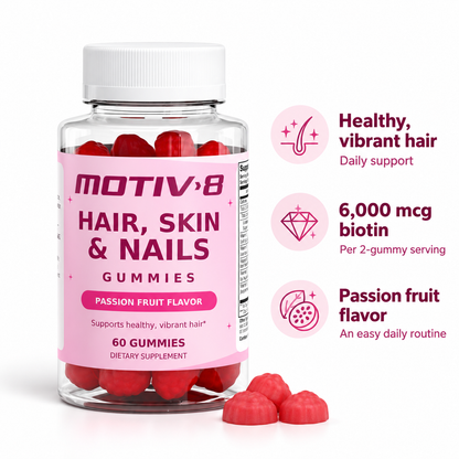 Motiv-8 Hair Skin & Nails Gummies
