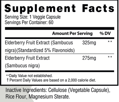 Elderberry Capsules